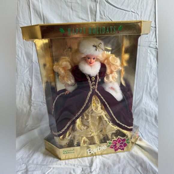 Barbie Other - 1996 Vintage Happy Holidays Barbie Limited Edition